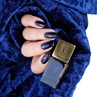 ysl nagellack blau